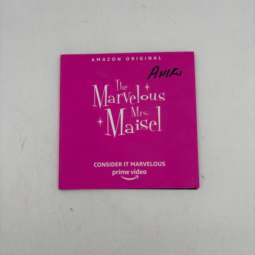 Marvelous Mrs Maisel Season 3 FYC 2 Disc Screener Amazon Prime